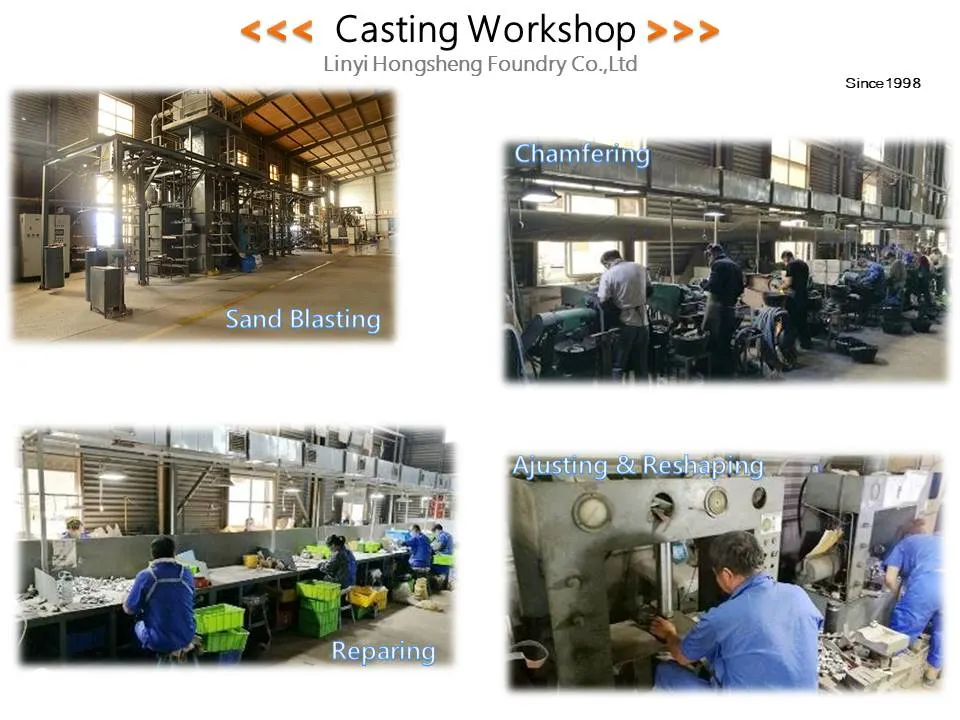 Customized China Metal Casting Factory Stainless Steel Precision Lost Wax Investment Casting