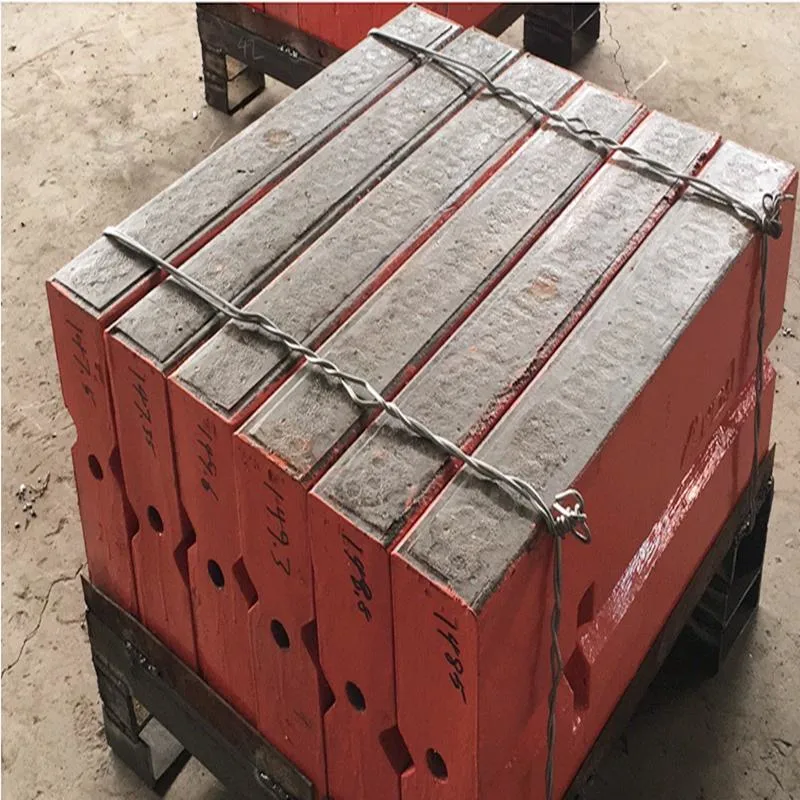 Hot Sale Blow Bar Liner for Impact Crusher