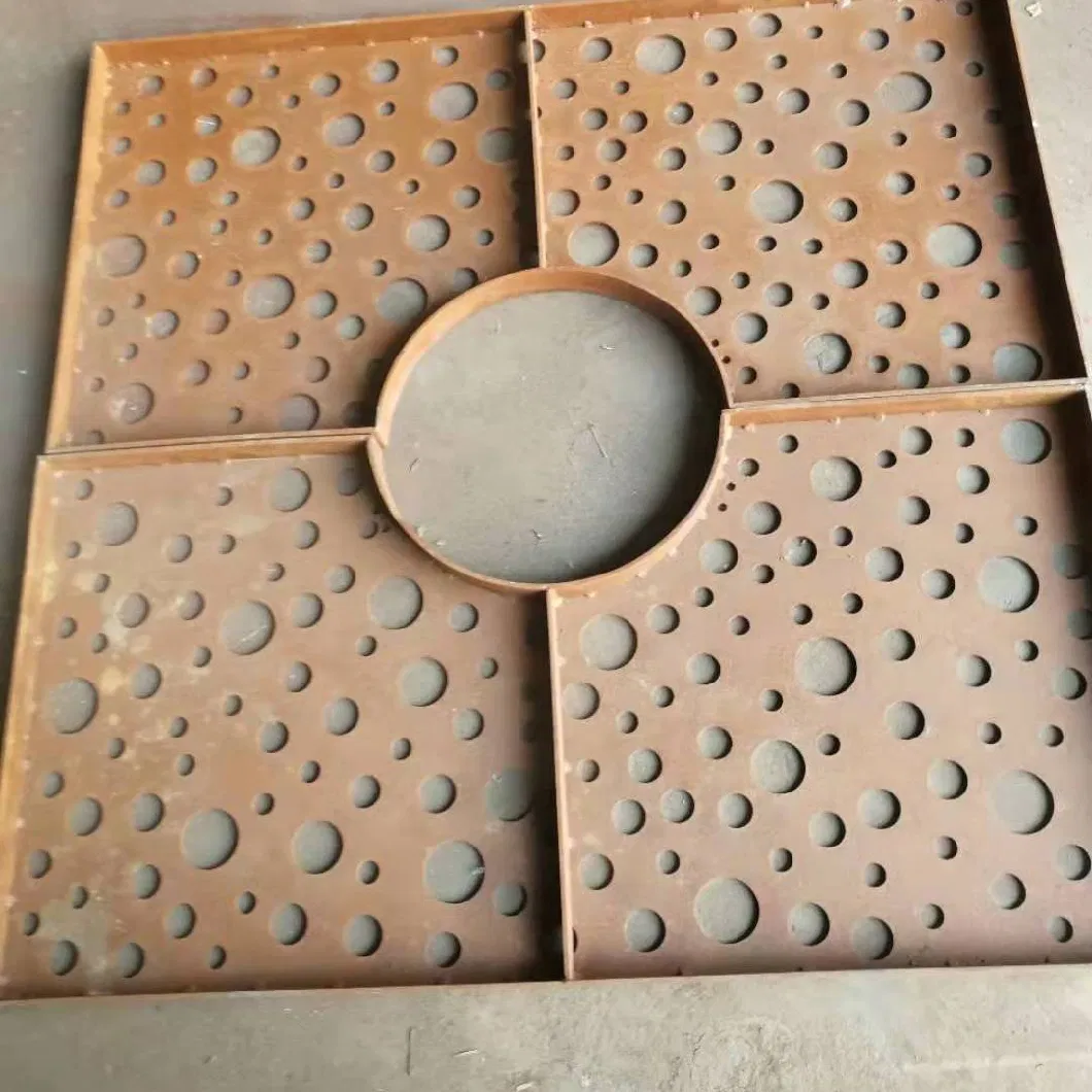 Corten Steel Tree Cover Pool Steel Grating Bar Grating