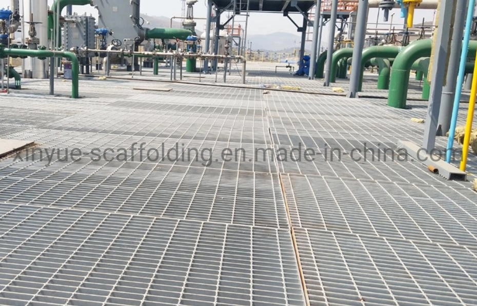 Scaffolding System Building Materials Galvanized Steel Grating Hot Dipped Plain Bar Grating Flat Bar Made in China