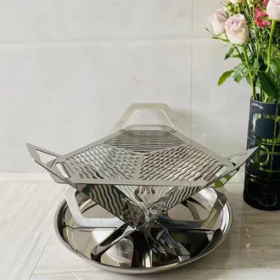  Nuovo design in acciaio inox Portable BBQ Charcoal Grill