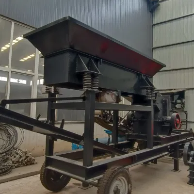Frantumatore con martello da miniera modello PC 400*600 con generazione di potenza diesel Prezzo di vendita in vendita