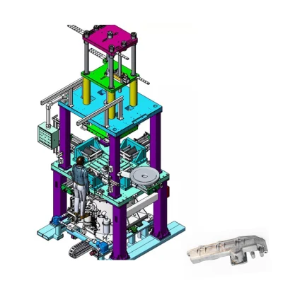  Asia Foundry Factory ASTM e BS Standard alluminio pressofuso Macchina