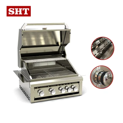  Cucina all&prime;aperto Portable bulit-in BBQ Grill Kebab gas griglie