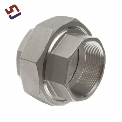  OEM ODM Service Custom Casting Investment Casting Precision Lost Wax Raccordi per tubi in fusione giunti in acciaio inox
