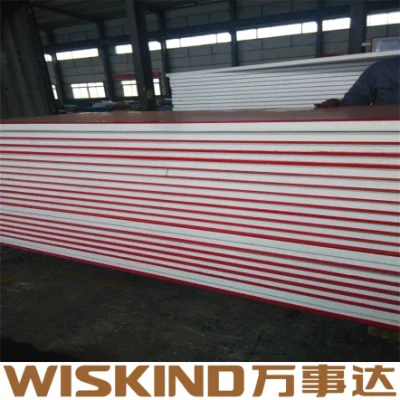  SGS acciaio ignifugo Rock Wool rivestimento parete per magazzino