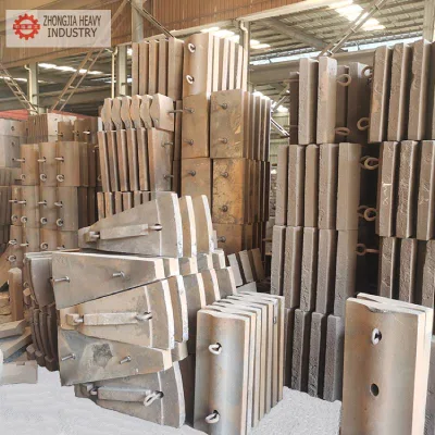Parti di usura personalizzate per liner per laminatoio a sfere, cromate medio legato Parti della macchina da miniera con piastra di rivestimento per laminatoio a sfere in acciaio