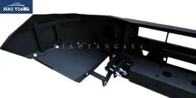 Gurad 4 IN acciaio nero per griglia paraurti anteriore per Hiilux Vigo Dmax. Revo Triton