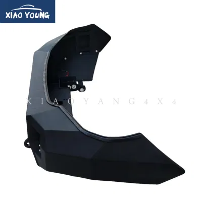 Gurad 4 IN acciaio nero per griglia paraurti anteriore per Hiilux Vigo Dmax. Revo Triton