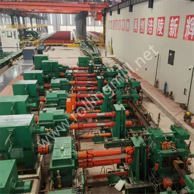  Sezione fresatura acciaio linea di produzione mediante laminazione continua, colata in billet