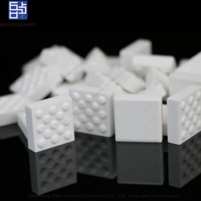  Rivestimenti in ceramica industriale resistente agli abrasivi ad alto contenuto di allumina