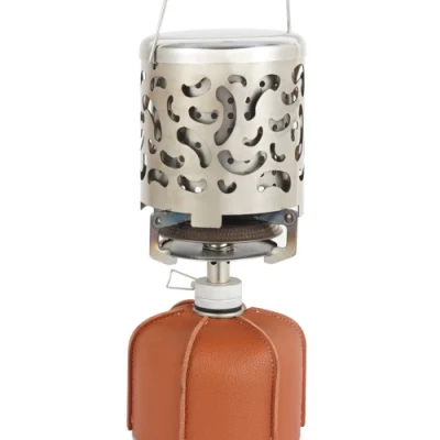 Struttura portatile acciaio inox resistente all&prime;usura dei gas Camping Ci23169