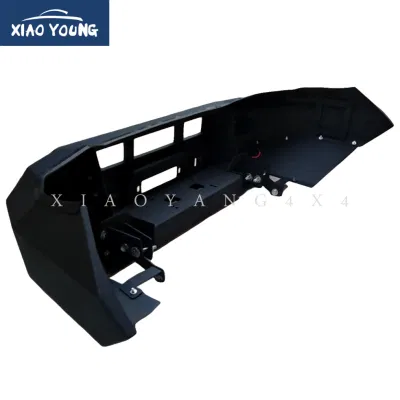 Gurad 4 IN acciaio nero per griglia paraurti anteriore per Hiilux Vigo Dmax. Revo Triton