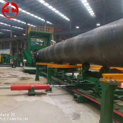  Macchina per la produzione di tubi SSAW macchina automatica a tubi saldati a spirale; frantoio