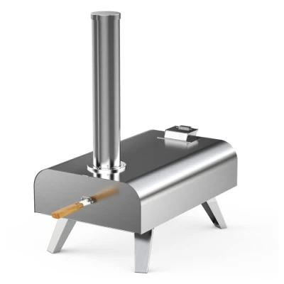  Esun Factory Direct Price Pellet in acciaio inox 12 pollici portatile Pellet Pizza Oven Grill all&prime;aperto