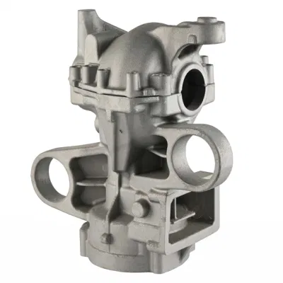 OEM ODM Foundry alluminio CNC lavorazione colata a gravità bassa pressione Pressofusione per raccordo tubo a guscio della pompa