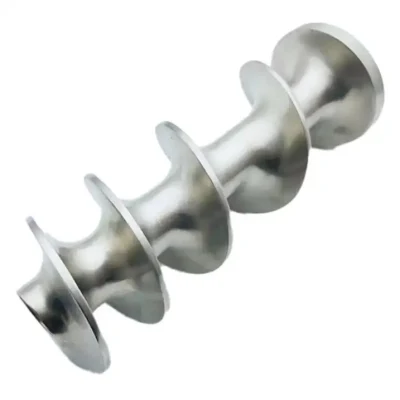  Pezzi di macinacaffè personalizzati popolari Design Investment Casting 316 inox Coclea in acciaio