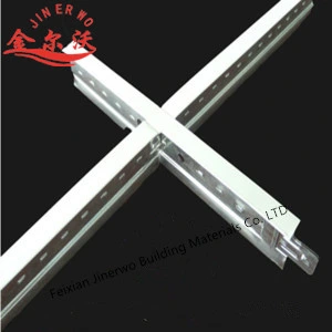 Soffitto T griglia/colore bianco e semplice/piano soffitto barre a T/soffitto T-grid/barra a T in metallo