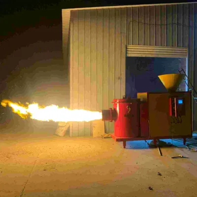 Bruciatore a pellet in biomassa completamente automatico per ristrutturazioni industriali a risparmio energetico Di essicatura di caldaie a carbone