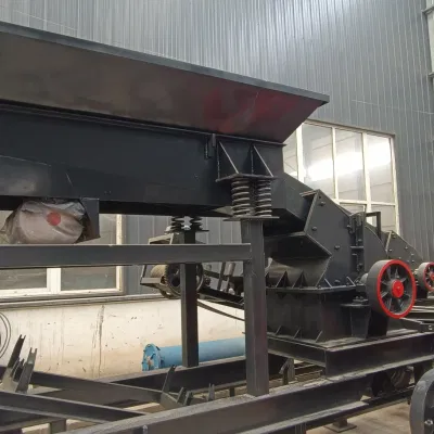 Frantumatore con martello da miniera modello PC 400*600 con generazione di potenza diesel Prezzo di vendita in vendita