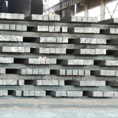 Billet in acciaio quadrato per colata continua in carbonio di alta qualità