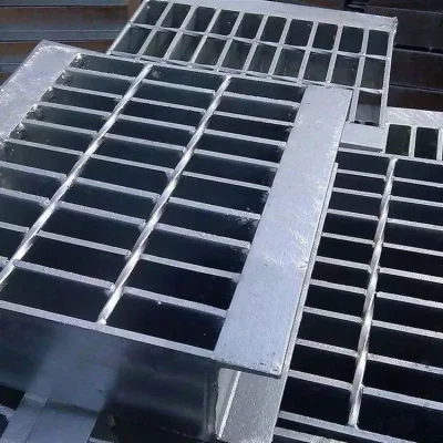 Piastra di griglia in acciaio inox con rete da pavimento personalizzata a forma piatta Cina