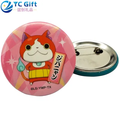 Custom Printing Breast Cancer ladel pin Girl Scout Grateful Dead Souvenir emblema promozione alimentare Azienda attività onorare gli articoli promozionali Brooch Badge con pulsante Tin