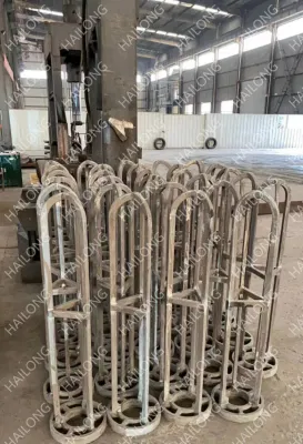  Carburatura e spegnimento Hanger, Hanger e fissaggio per forni multiuso per fusioni in acciaio termoresistenti