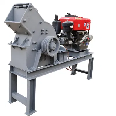  Mini frantumatore a martello PC 240X450 di alta qualità con motore diesel