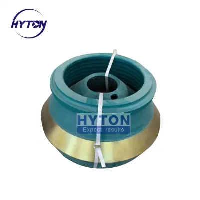  Il mantello e le fusioni concave in acciaio al manganese Mn18cr2 sono adatti al cono HP200 Parti soggette a usura di ricambio per frantumatore