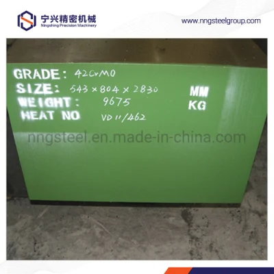 42CrMo/taglio libero 42CrMo4/ 4140/ barra piatta/blocco in acciaio/barra rotonda stampo in plastica Acciaio