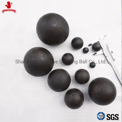 Terreno di macinazione 10mm-150mm sfera in acciaio forgiato e sfera in acciaio fuso