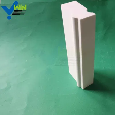  La fabbrica di ceramica resistente all&prime;usura in ceramica Zibo in Cina produce piastre di rivestimento in ceramica, mattoni in allumina per mulino a sfere, piastre di rivestimento in allumina