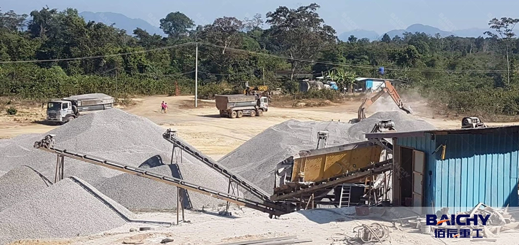 Granite Rock Quartz Limestone Crushing Plant Jaw Crusher Machine Price Construction Waste Stone Crushing Line for Sale