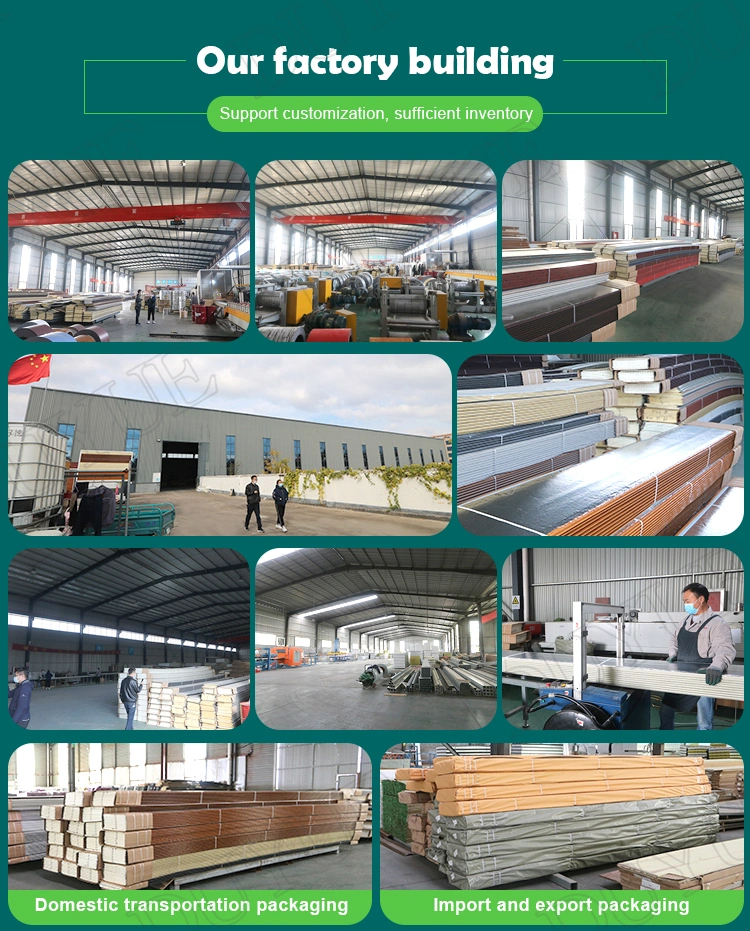 Al-Zn Steel Plate Polyurethane/PU Foamed Aluminium Foil Sandwich Exterior/Interior Wall Panel/Cladding/Siding/Board with White Color