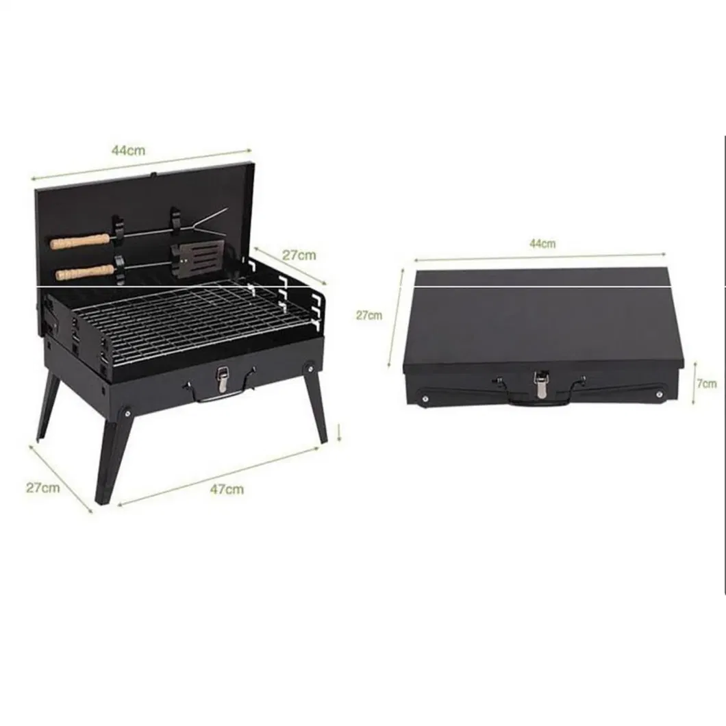 Portable Barbecue Charcoal Grill Camping Outdoor Travel Grill Bl22473