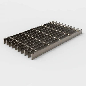 40*5mm Panama Catwalk Steel Grating Serrated Drain Grate Galvanized Prices