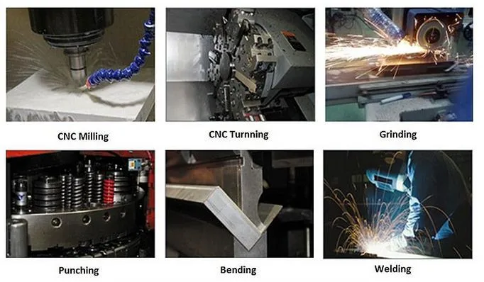 OEM Steel Cutting Punching and Bending Fabrication Service Sheet Metal Parts