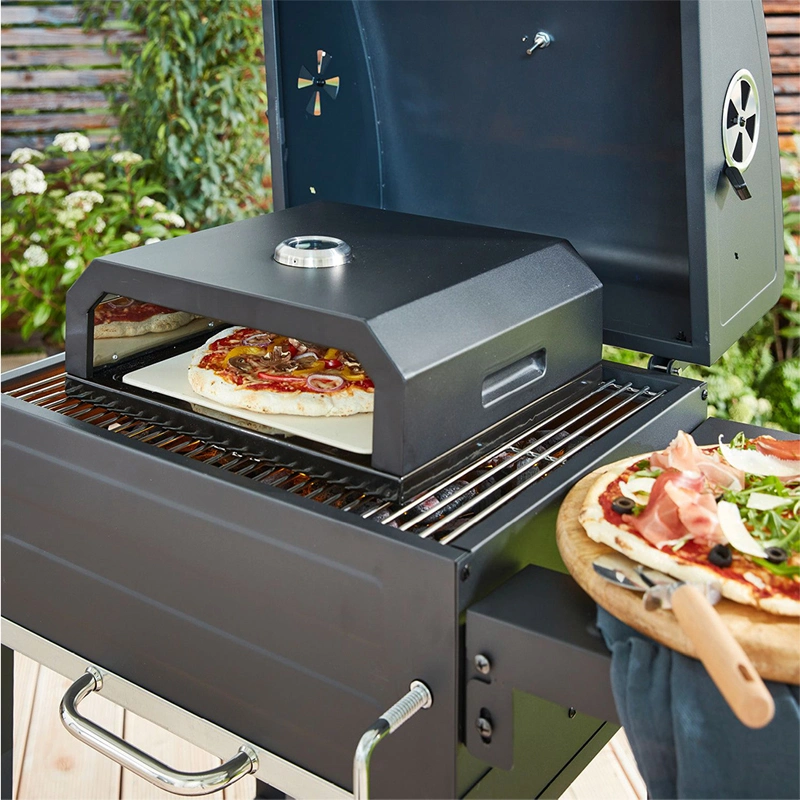 Outdoor Portable Mini Pizza Oven Charcoal Gas Grill Pizza Oven Box