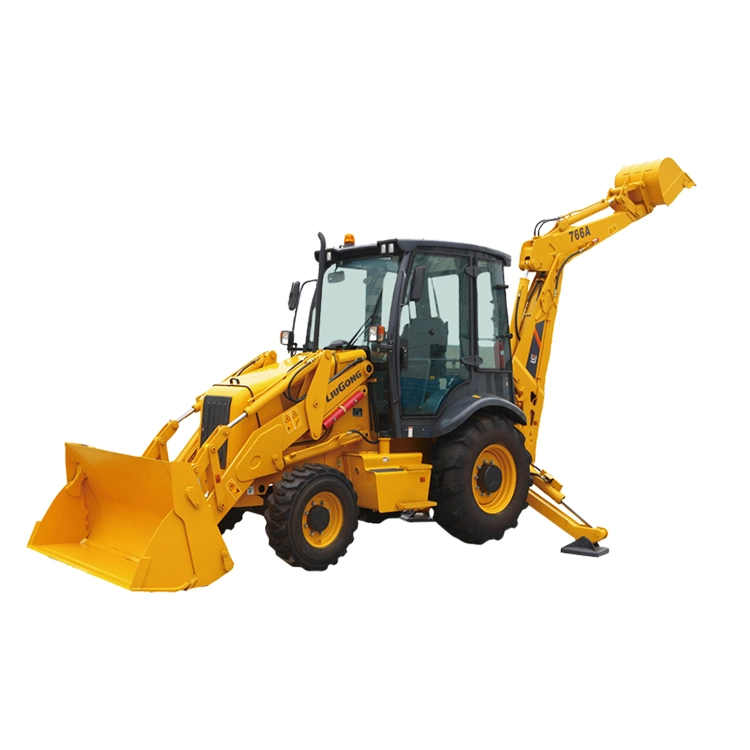 Used Backhoe Loader Clg776A Model 0.3 Cbm Digging Capacity