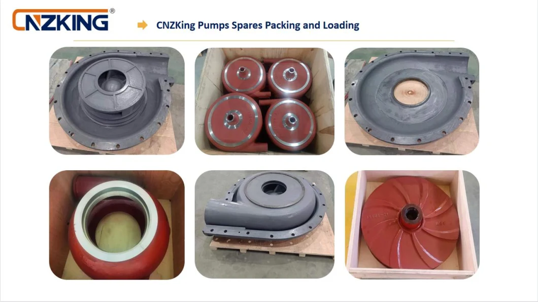 Cnzking Pump Spare Parts Expeller for Cobalt Mining Heavy Duty Centrifugal Slurry Pump Gravel Pump