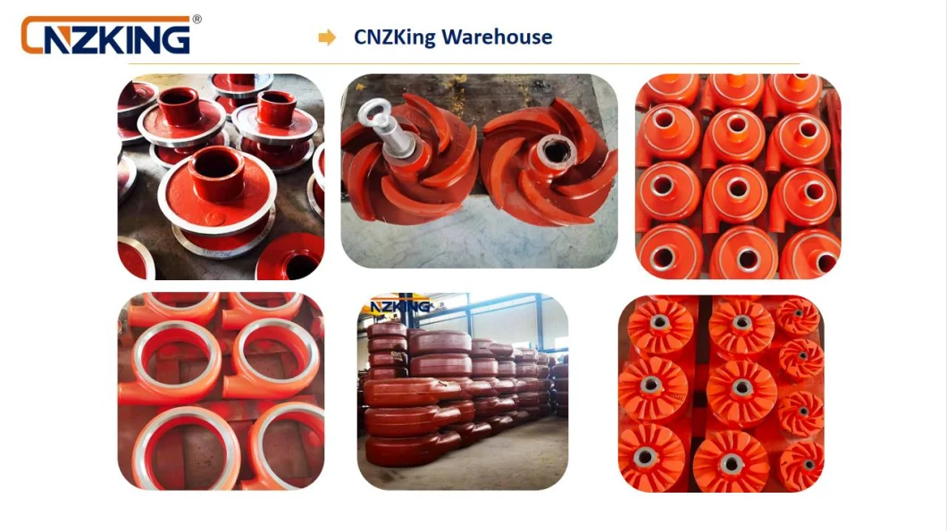 Cnzking Pump Spare Parts Expeller for Cobalt Mining Heavy Duty Centrifugal Slurry Pump Gravel Pump