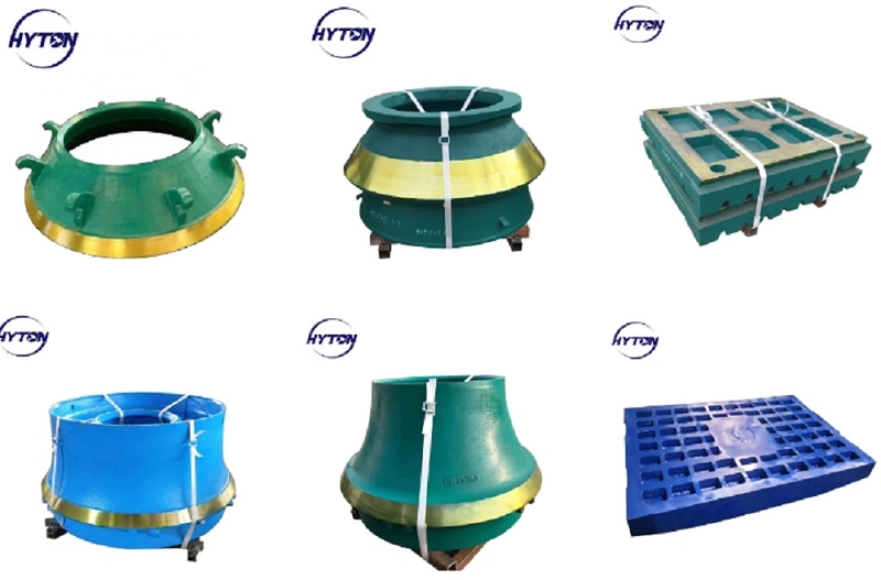 Mining Machine Parts Manganese Steel Bowl Liner Concave HP400 HP300 Cone Crusher Accessories