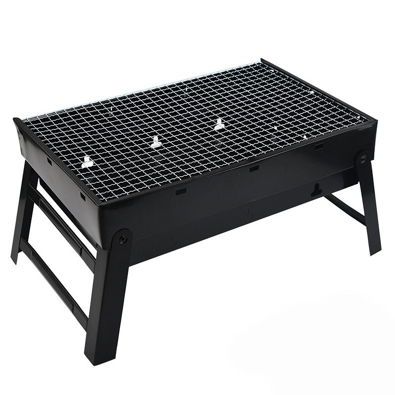 Stainless Steel BBQ Grill Folding Portable Barbecue Charcoal Grill for Picnic