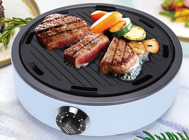 Durable Using Smokeless Grill Barbecue BBQ Grill Electric Smokeless Barbeque Grill