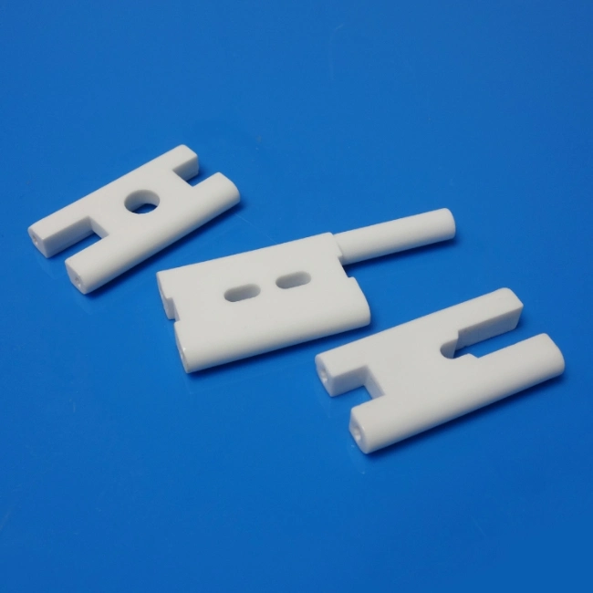 Customized Glazed Ceramic Electrode Parts for Gas Stove