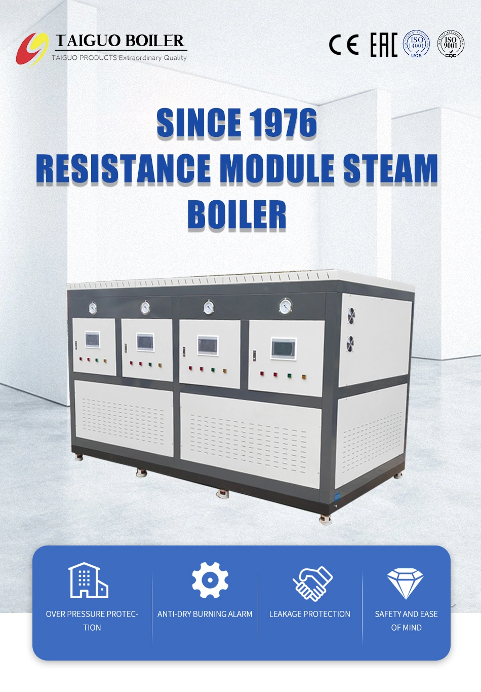 Hot Sale Industrial Electric Boiler Steam Parts Price