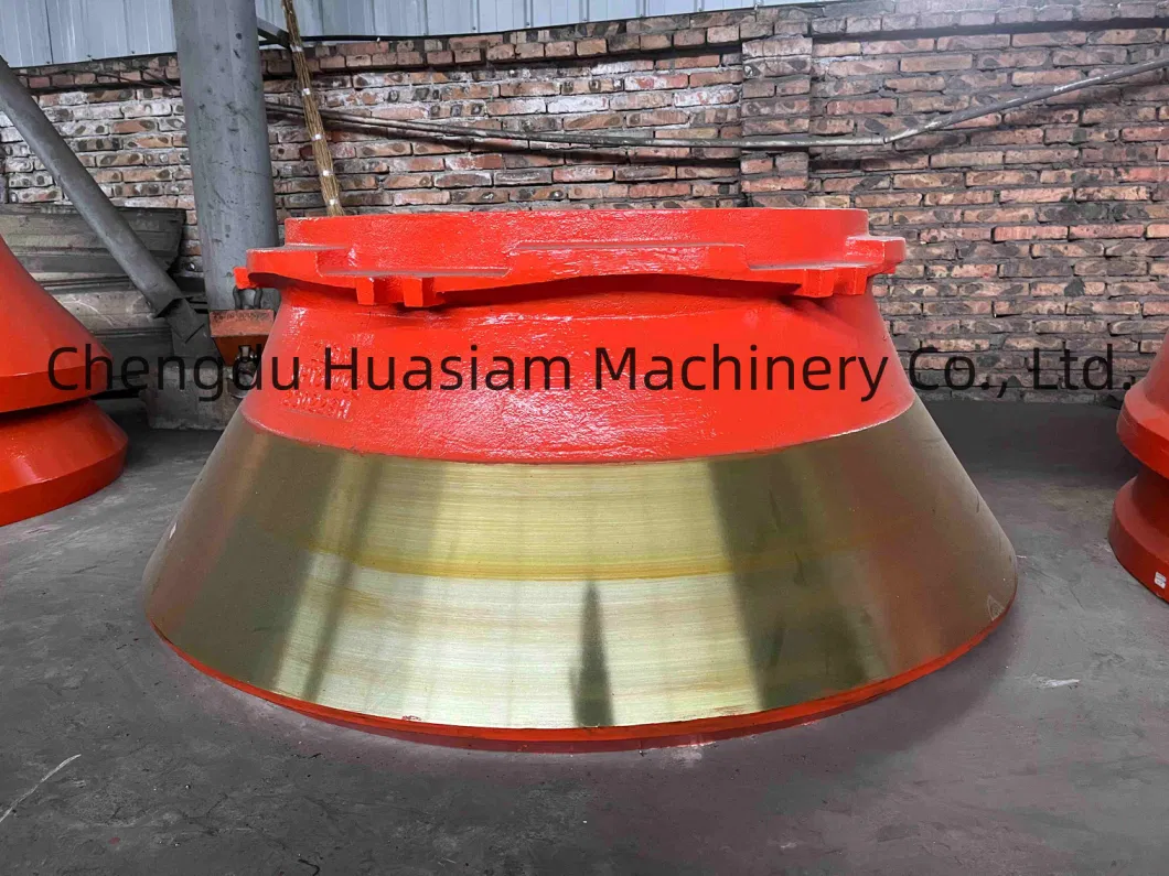 Mantle and Bowl Liner Concave Crusher Parts Supplier High Quality Mine Cone Crusher Wear Parts for Cone Crusher
