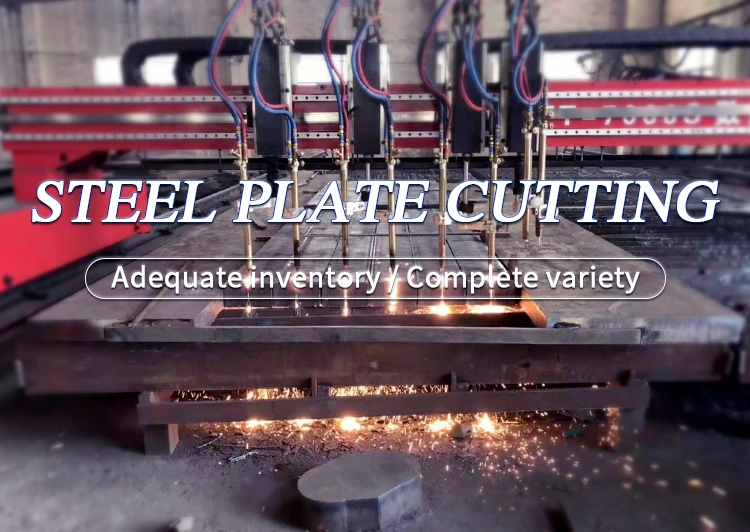 Steel Fabricator Flame Cutting Service Metal Parts