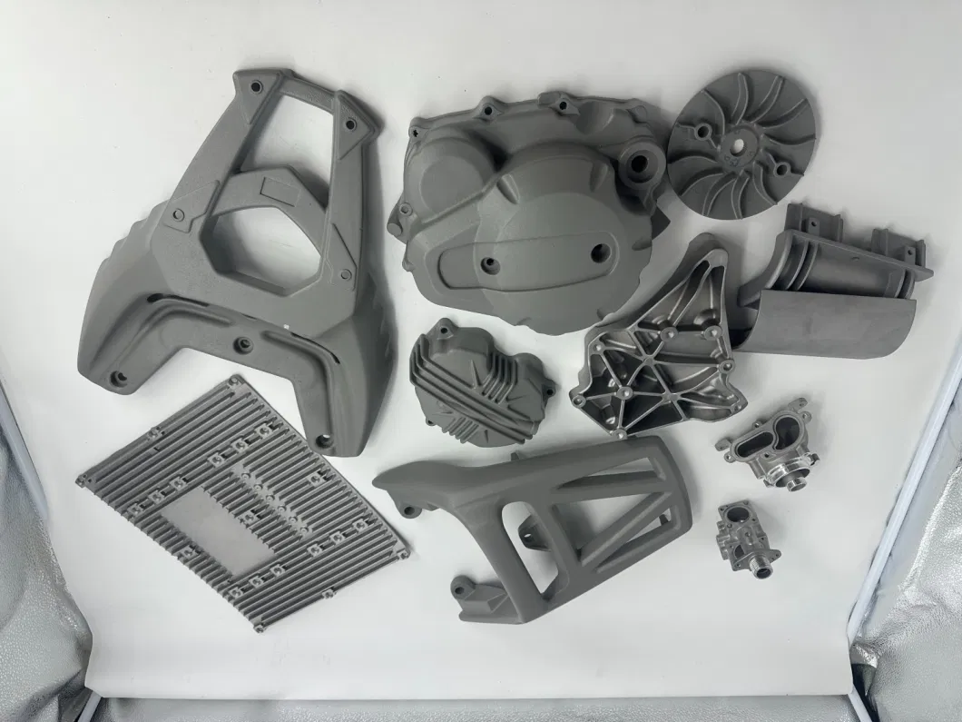 Custom Auto Motorcycle Machinery Metal Parts Aluminum Die Casting